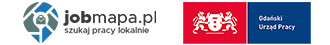 logotyp urzędu pracy oraz projektu Jobmapa